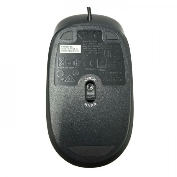HP MOFYUO Optical Mouse Black Wired USB