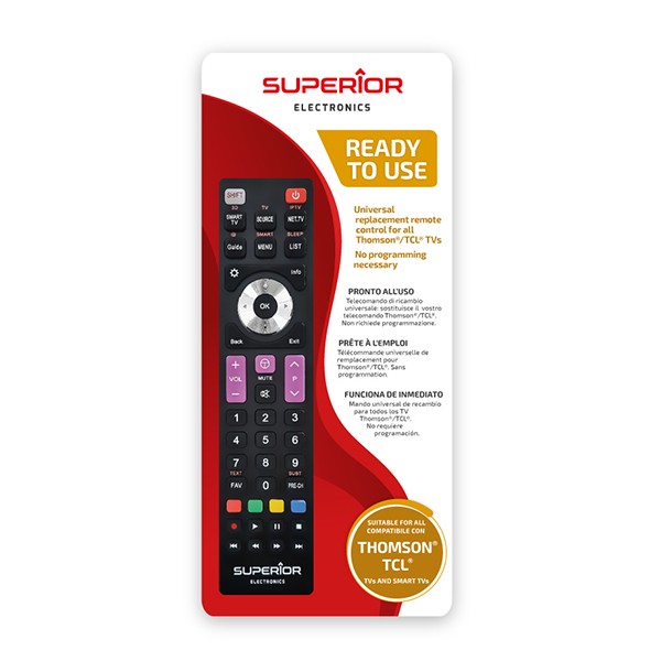 Superior Thomson TCL Smart TV Remote Control