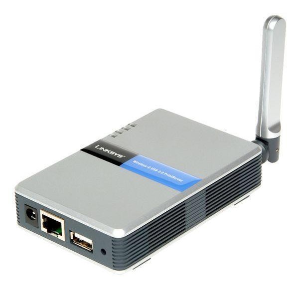 Linksys usb wireless g print server